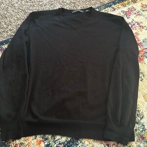 Saks Fifth Avenue Black Sweater